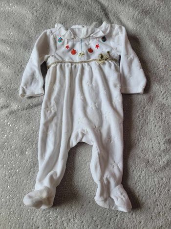 Pyjama velours 3 mois