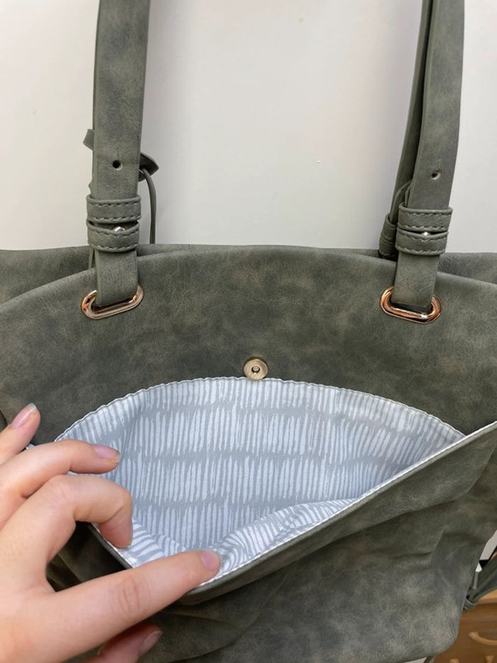 Sac à main kaki - photo numéro 7