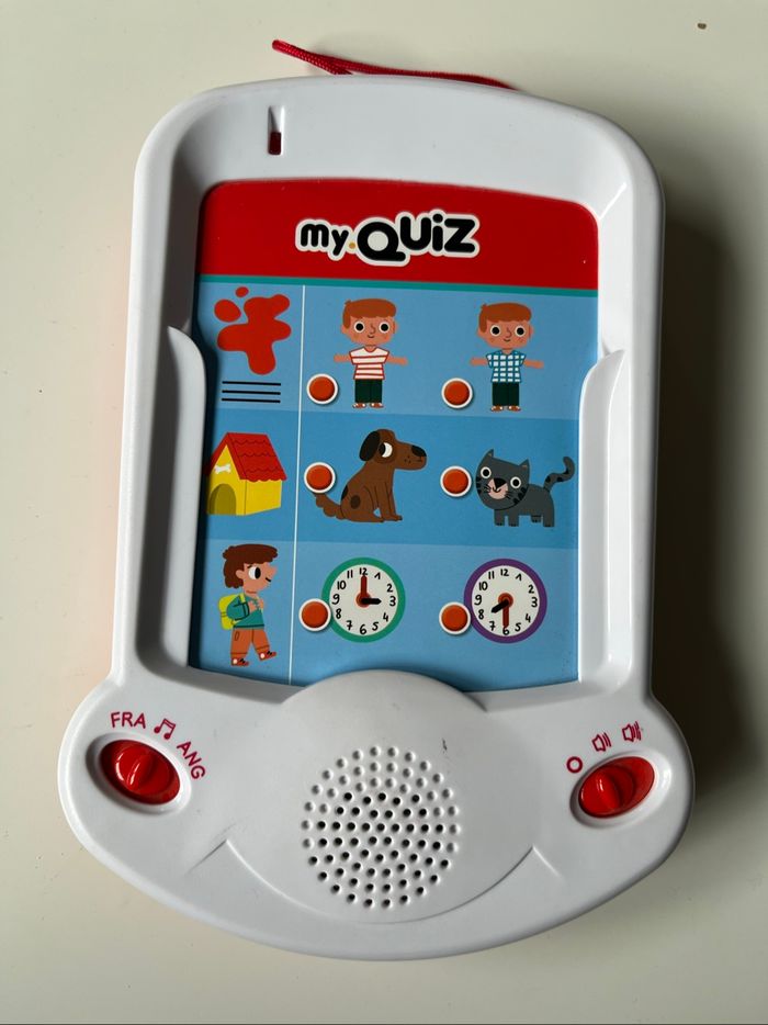 Jeu MyQuiz Nathan 3/7 ans console interactive - photo numéro 3