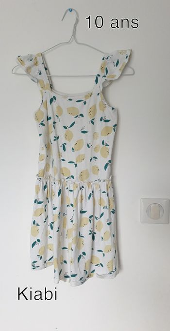 Robe d'été fille 10 ans