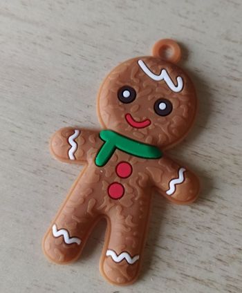 Bonhomme pain d'épice écharpe