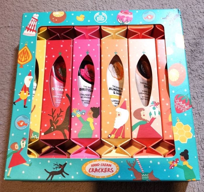 Crèmes de mains "Body Shop"