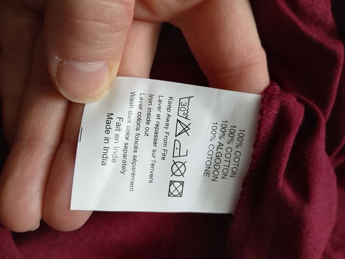 T-shirt bordeaux manches courtes homme XL Monopoly - photo numéro 4