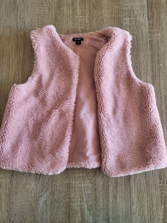 Gilet sans manche, blazer fille - photo numéro 3