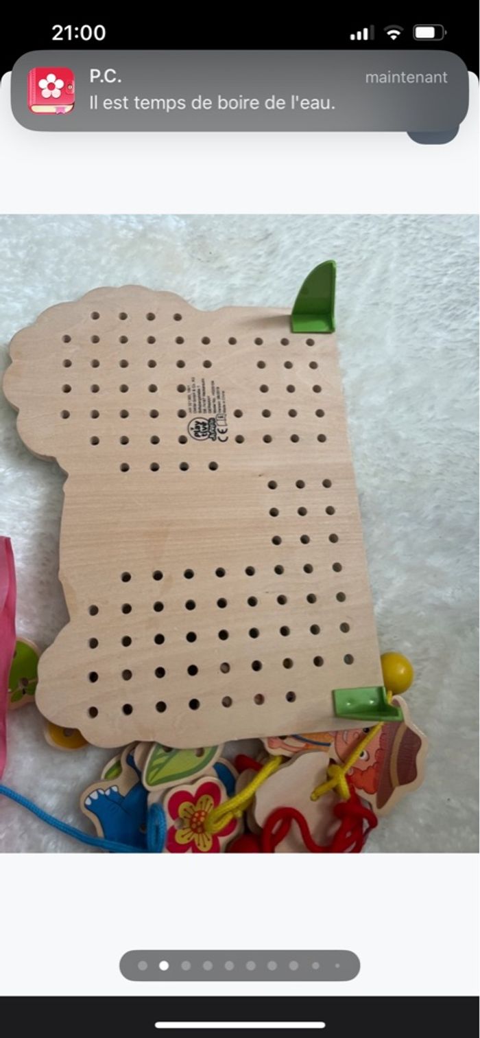 Jeu de bois à enfiler - photo numéro 3