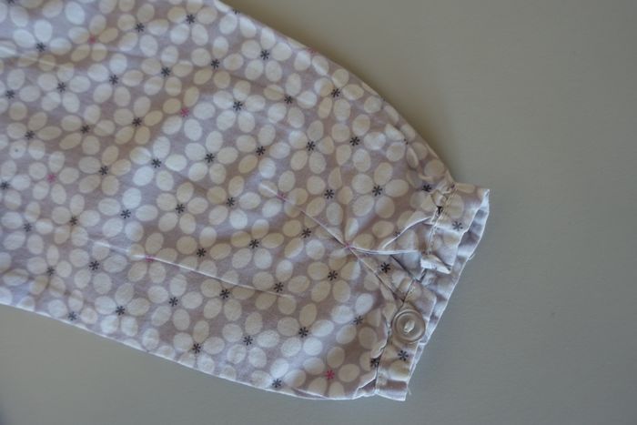 Blouse  fleurie bébé fille 12 ans - photo numéro 4