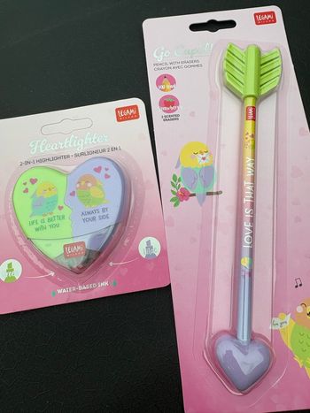 Legami Surligneur et crayon Collection saint Valentin 2026 