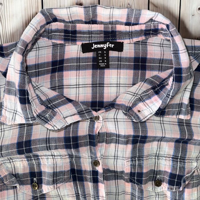 🌸 Chemise à carreau Jennyfer - Taille 36🌸 - photo numéro 4
