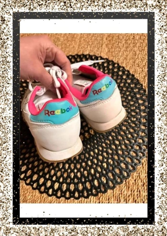 Baskets reebok arc en ciel - photo numéro 4