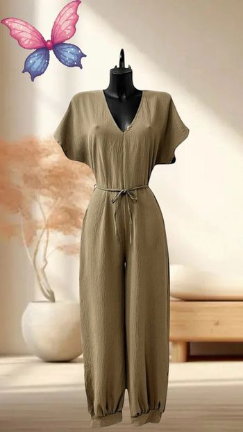 Combi camel taille unique pour l’été