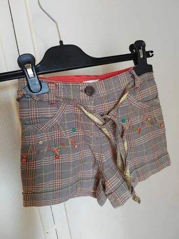 Sergent major shorts fille 3ans