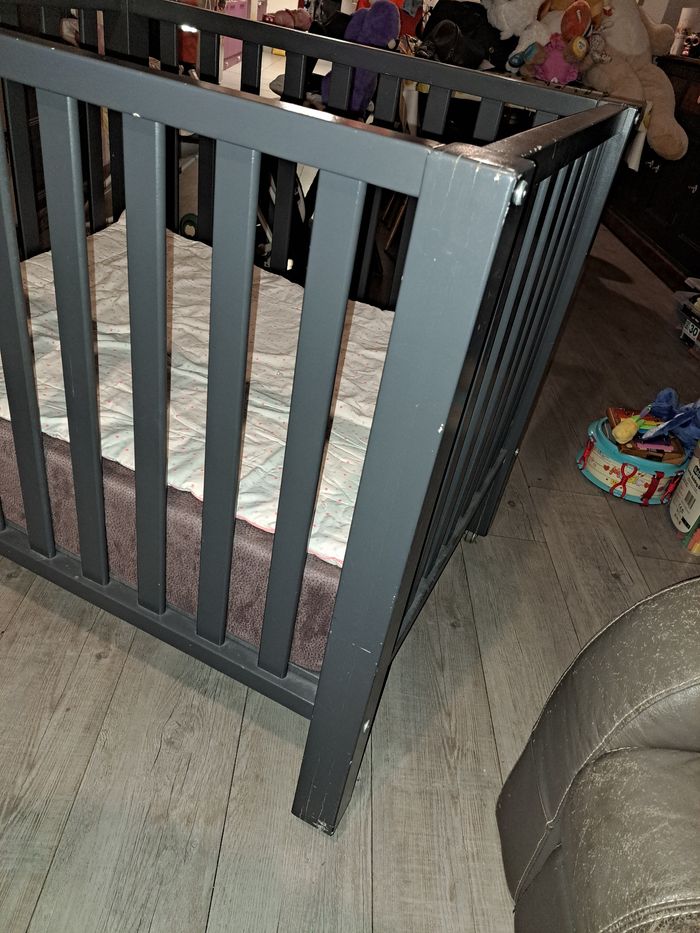 Parc en bois bébé - photo numéro 3