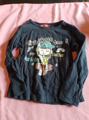 Sweat fille manches longues tissa