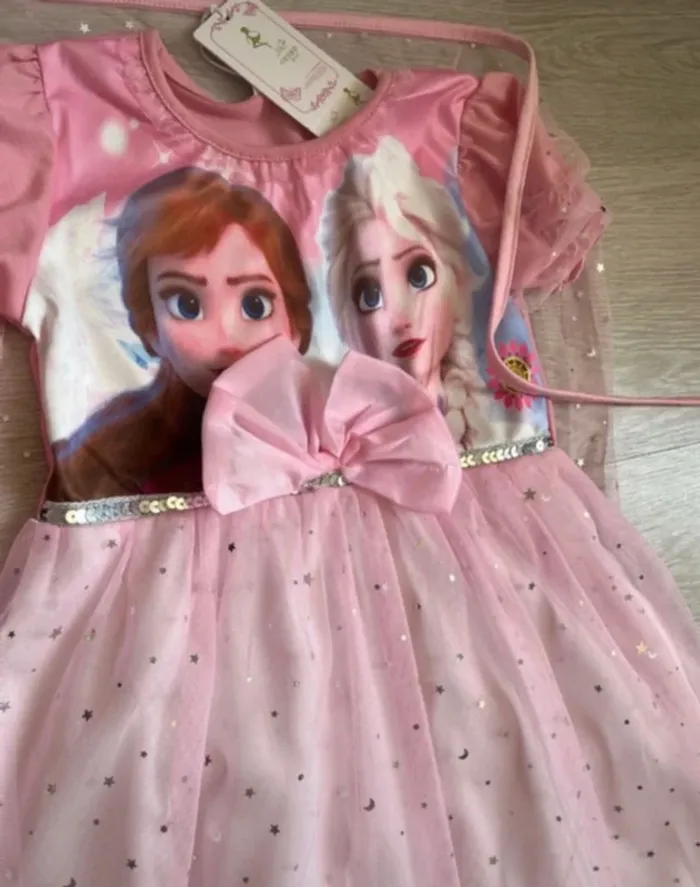 Magnifique robe Frozen 4/5 ans - photo numéro 7