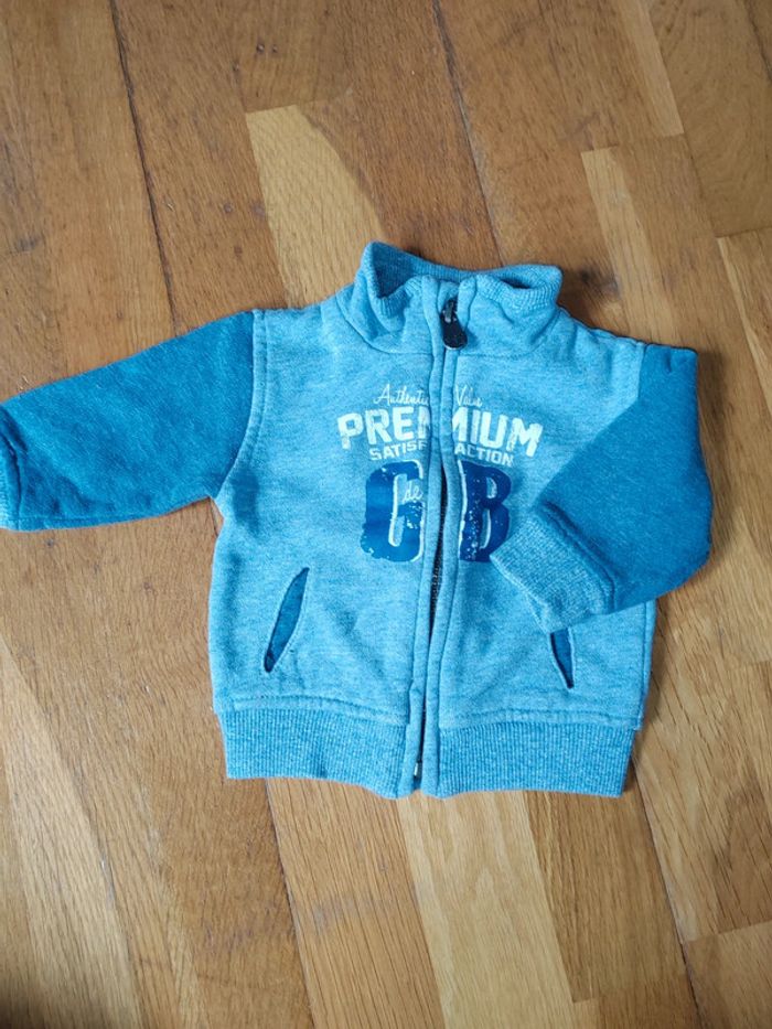 Gilet à zip