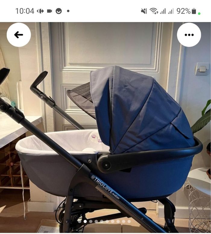 Poussette chicco trio love motion - photo numéro 8