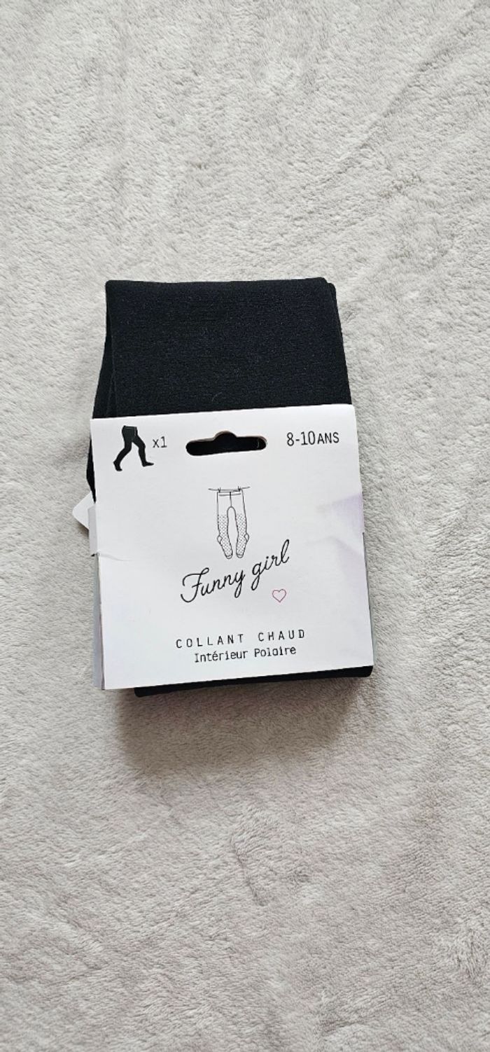 Collant chaud fille 8-10 ans - Intérieur polaire ultra-doux - photo numéro 5