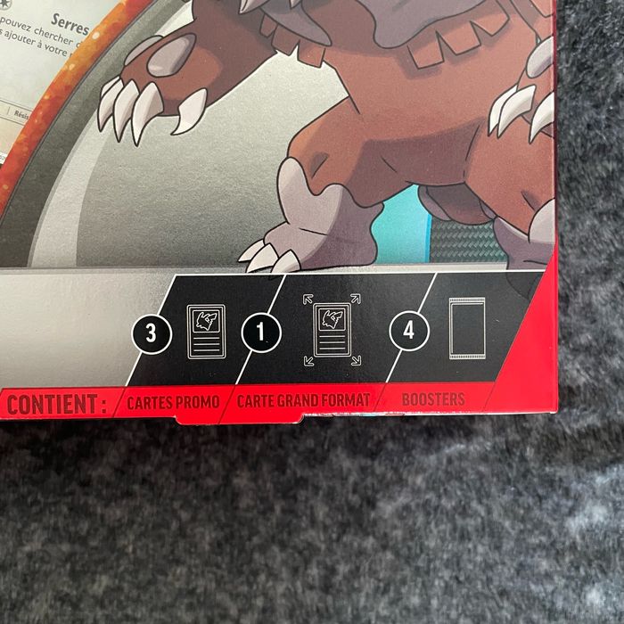Pokémon-Coffret Ursaking lune vermeille ex - photo numéro 2