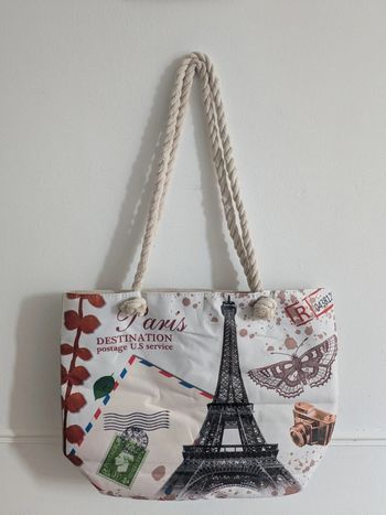 Sac anse corde tour Eiffel destination Paris
