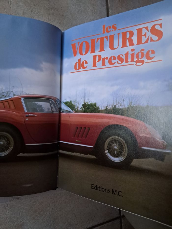 Livre Les voitures de prestige - photo numéro 2