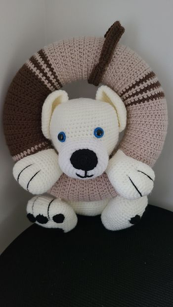 Anneau décoratif au crochet :