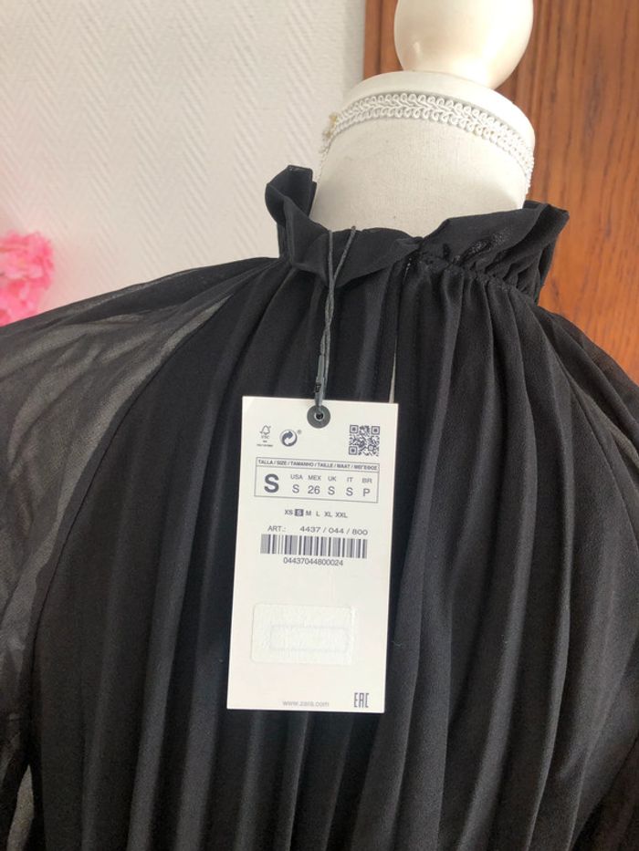 Robe Zara noire neuve taille S - photo numéro 4