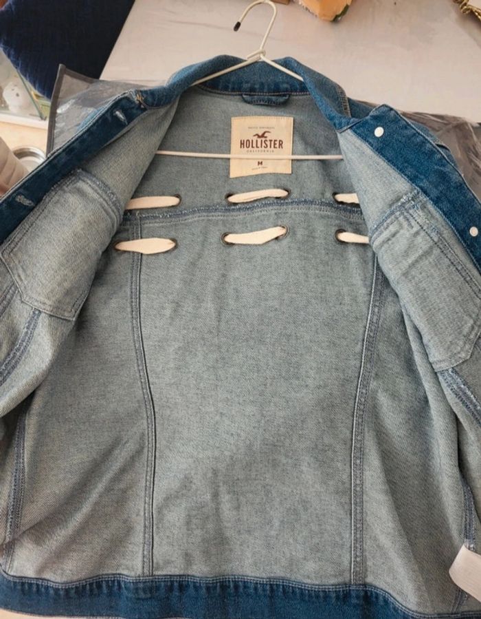 Veste en jean Hollister - photo numéro 7