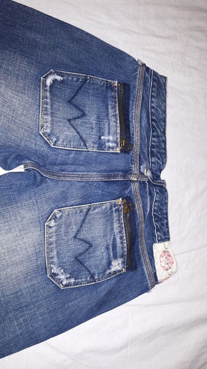 Jeans femme "temps des cerises" T29 - photo numéro 3