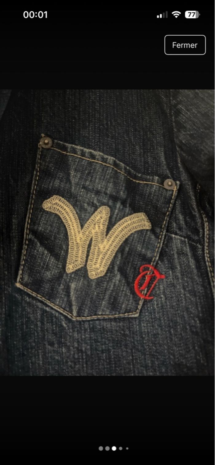 Veste en jean Le Temps des Cerises - photo numéro 3