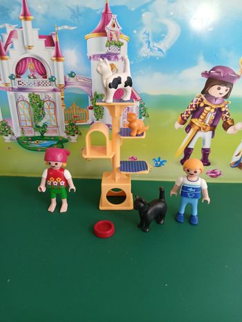 Playmobil Enfants et arbre à chats