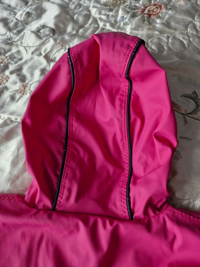 Superbe veste-poncho imperméable et polaire - photo numéro 9