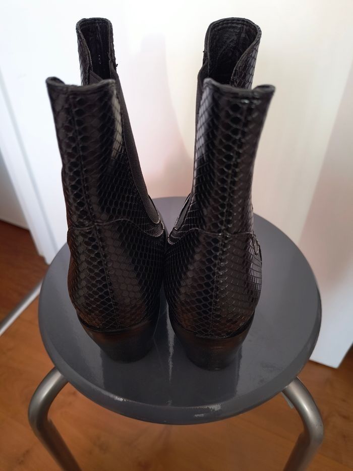 Bottines femme noire - photo numéro 4