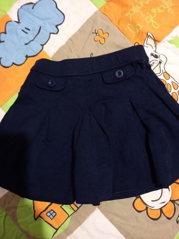 Jupe patineuse bleu marine