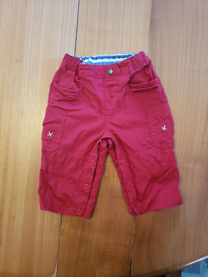 Pantalon rouge Mickey 3 mois
