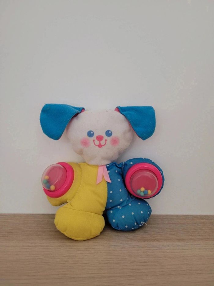 Doudou hochet vintage