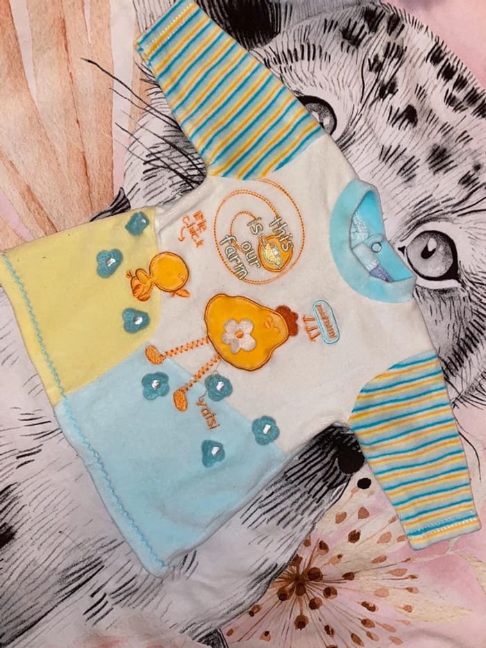 Pull polaire, taille naissance, marque Yatsi. - photo numéro 2