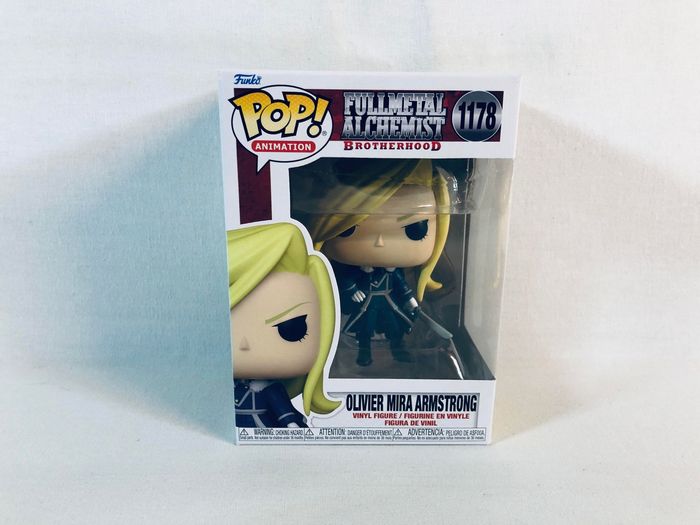 Fullmetal Alchemist Brotherhood : N1178 Olivier Mira Armstrong POP Funko - photo numéro 2