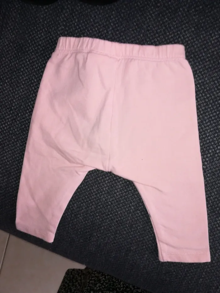 Magnifique ensemble legging tee-shirt, été, bébé fille, 3/6mois - photo numéro 9