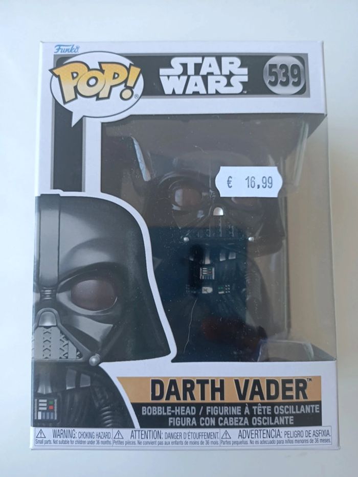 Figurine Funko pop star wars n°539 Darth vader - photo numéro 2