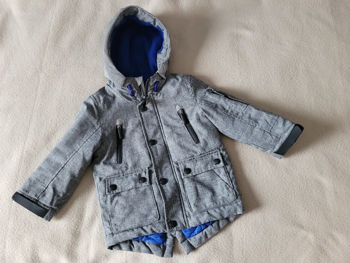 Manteau / parka à capuche c&a 92 cm - photo numéro 4