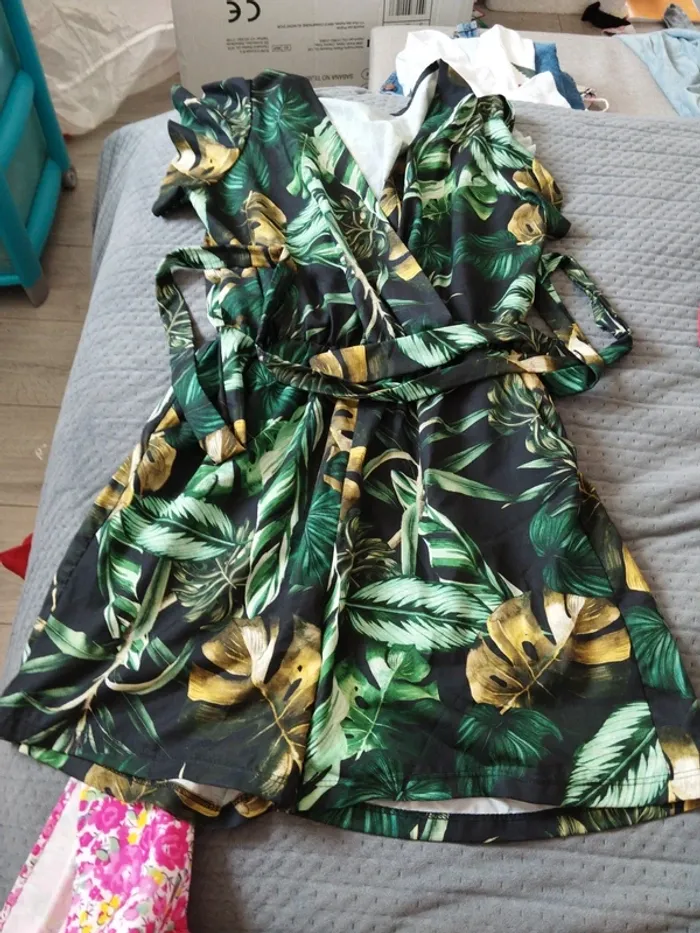 Salopette short