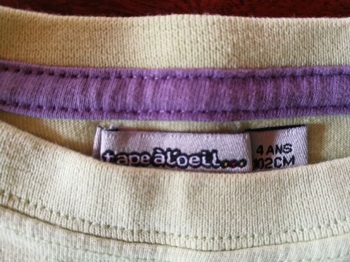 T shirt MC 4 ans Tape à l’œil - photo numéro 2