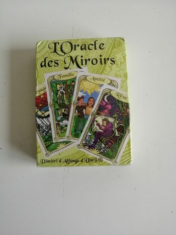 L'oracle des miroirs jeu de cartes neuf et blister jamais ouvert
