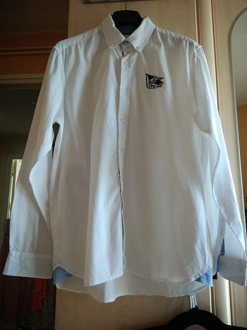 Chemise blanche manches longues