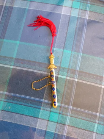Coupe-papier original et rare en cloisonné chinois