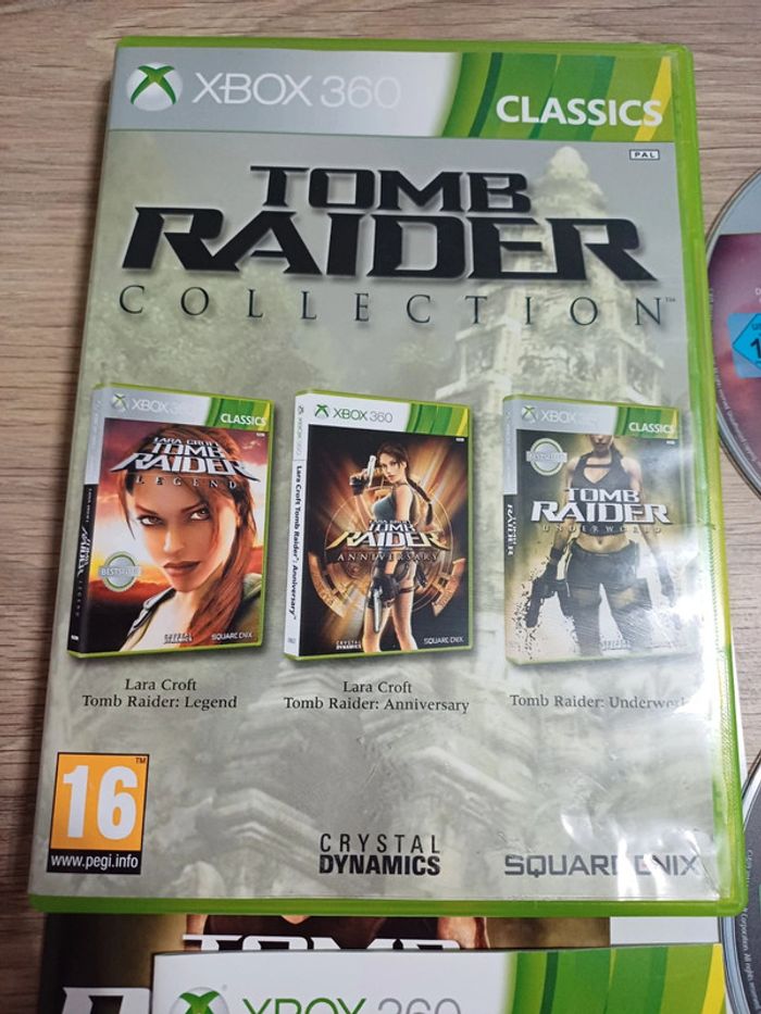 Tomb Raider Collection Xbox 360 - photo numéro 2