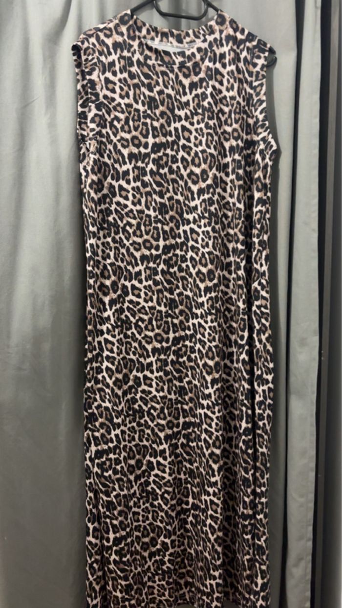 Robe longue léopard - photo numéro 2