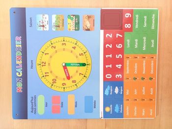🕐 Calendriers apprentissage de l'heure