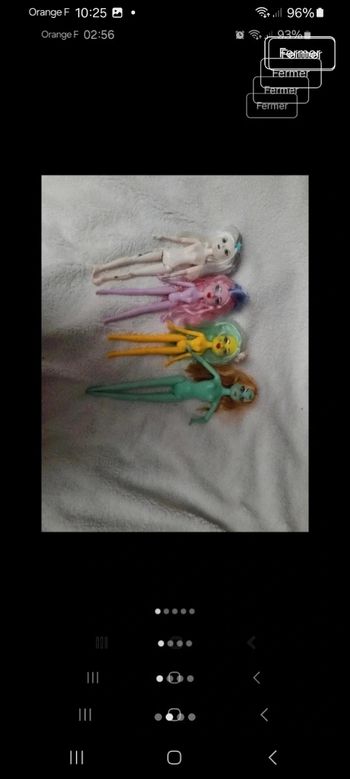 Lot de poupee monster 