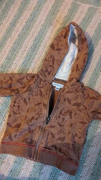 Veste à capuche 12 mois